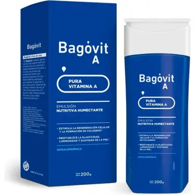 Emulsión Hidratante Bagóvit A 200 g