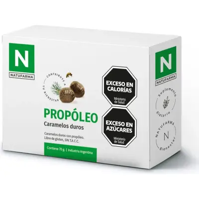 Suplemento Dietario Natufarma Propóleos 10 Caramelos