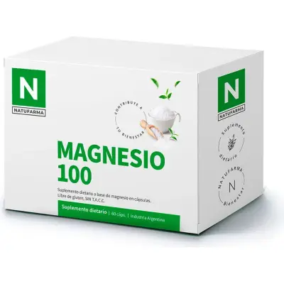 Suplemento Dietario Natufarma Magne 100 x 60 Cápsulas