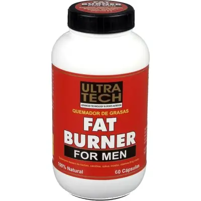 Suplemento Dietario Ultra Tech Fat Burner Men x 60 Cápsulas