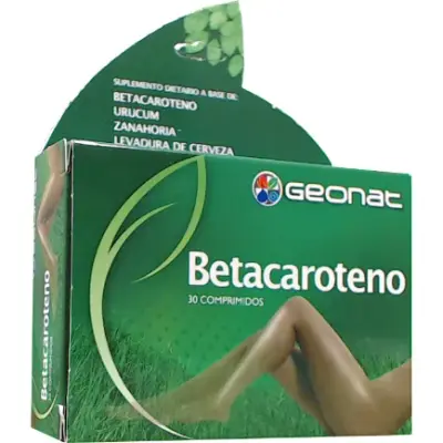 Suplemento Dietario Geonat Betacaroteno x 30 Comprimidos