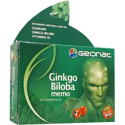Suplemento Dietario Geonat Ginkgo Biloba x 30 Comprimidos