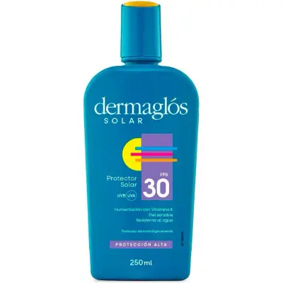 Emulsión Protector Solar Dermaglós FPS 30 x 250 ml