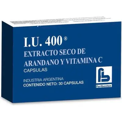 Suplemento Dietario I.U 400 Fortbenton 30 Cápsulas