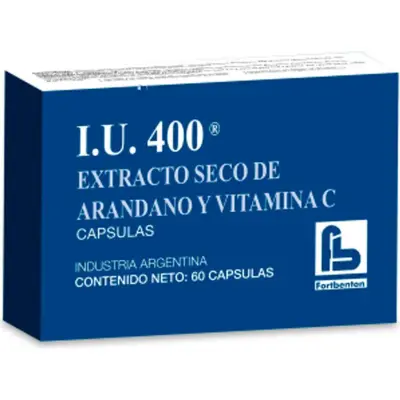 Suplemento Dietario I.U 400 Fortbenton x 60 Cápsulas