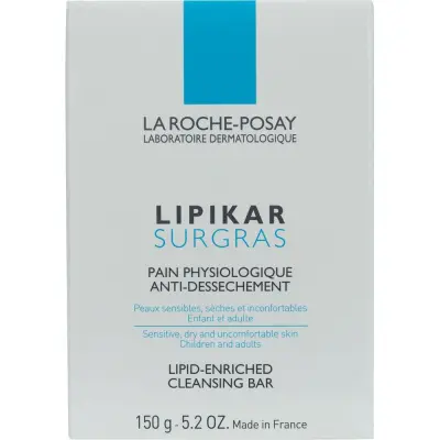 Pan Limpiador La Roche-Posay Lipikar Surgras 150 g