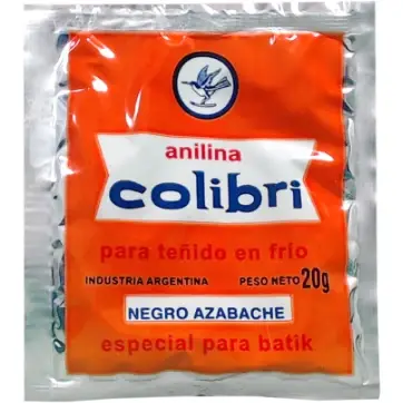 Anilina Colibrí Negro Azabache 20 g