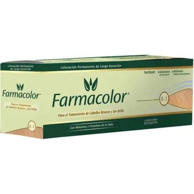 Tintura Capilar Farmacolor Individual Tono 8.3 Rubio Claro