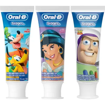 Crema Dental Oral-B Stages Tutti Frutti 96 g