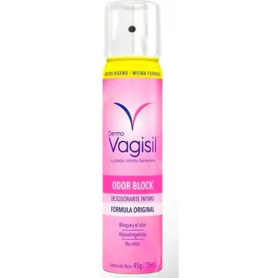 Desodorante Íntimo Vagisil en Aerosol 75 ml