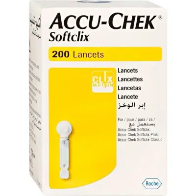 Lancetas Accu-Chek Softclix x 200 unidades