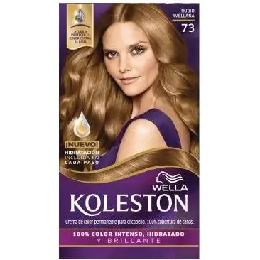 Kit de Coloración Koresoft Koleston Tono 73 Rubio Avellana