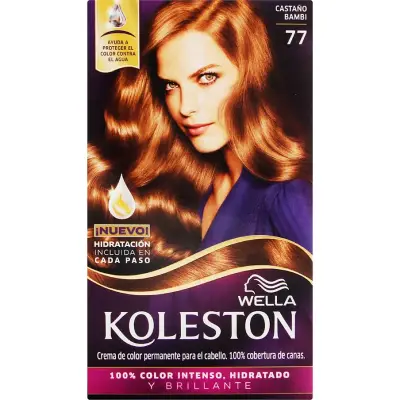 Kit de Coloración Koleston Tono 77 Castaño