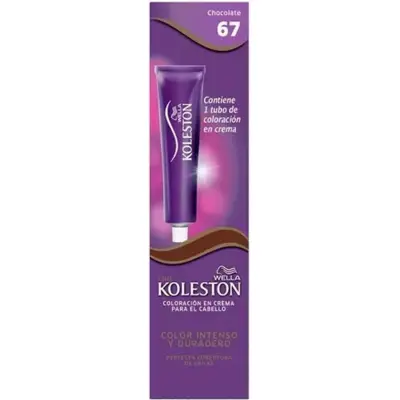 Tintura Capilar Koleston Tono 67 Castaño Chocolate