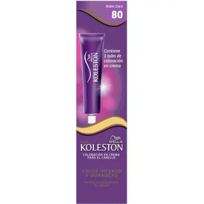 Tintura Capilar Koleston Tono 80 Rubio Claro