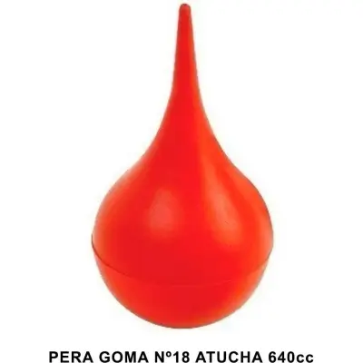 Jeringa para Enema Atucha N° 18