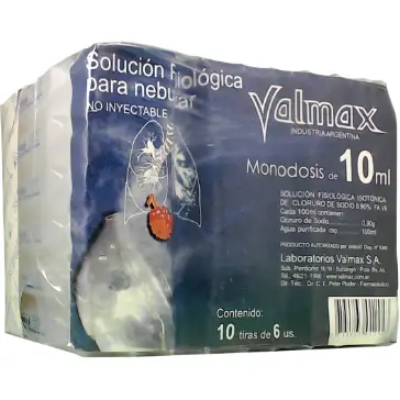 Solución Fisiológica Valmax 60 Dosis x 10 cc