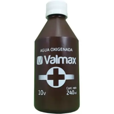 Agua Oxigenada Valmax 10 Volúmenes 240 ml