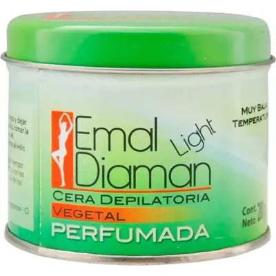 Cera Depilatoria Emal Diamant Vegetal en Lata 200 g