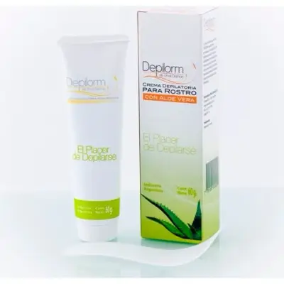 Crema Depilatoria Facial Depilorm con Aloe 60 g