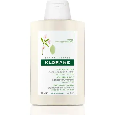 Shampoo Klorane Leche de Almendras 200 ml