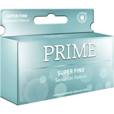 Preservativos Prime Premium Superfino x12