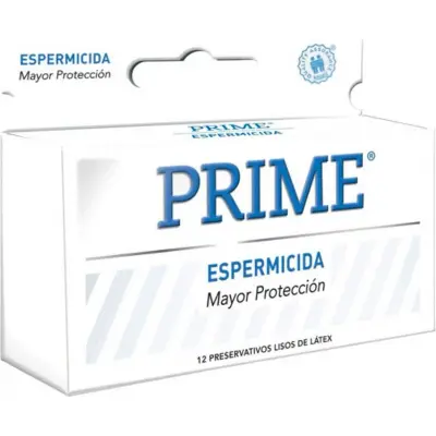 Preservativos Prime Espermicida x12