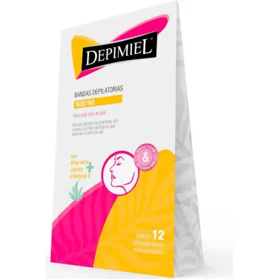 Bandas Depilatorias Depimiel para Rostro 5 g