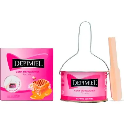 Depimiel Natural Kit Depilación con Cera 200 g