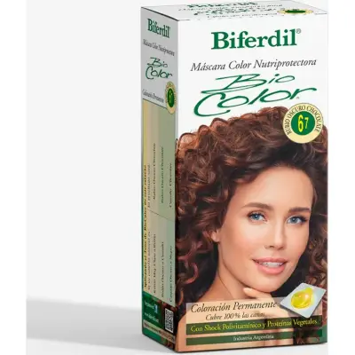 Coloración Capilar Biferdil Biocolor Tono 6.7
