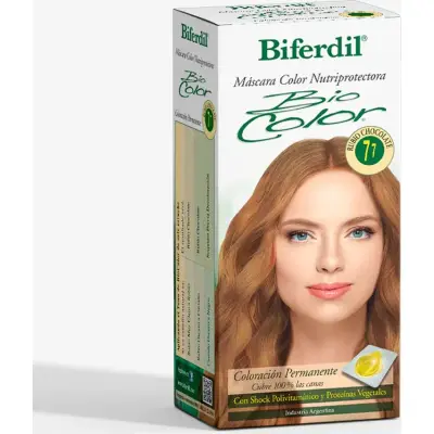 Tintura Capilar Biferdil Biocolor Tono 7.7