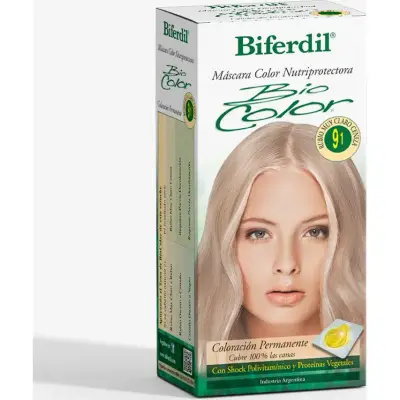 Tintura Capilar Biferdil Biocolor Tono 9.1