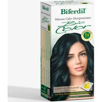 Tintura Capilar Biferdil Biocolor Tono 1.11