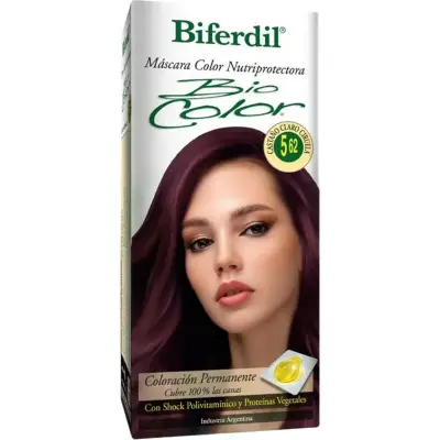 Tintura Capilar Biferdil Biocolor Tono 5.62
