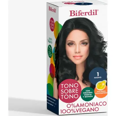 Kit de Coloración Capilar Biferdil Color Tono Kit 1