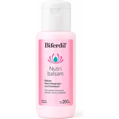 Bálsamo Acondicionador Biferdil Nutritivo Vitamina E 200 ml