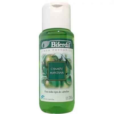 Shampoo Biferdil Manzana Verde 200 ml