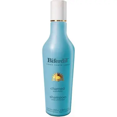 Shampoo Biferdil Tipo Libre Anticlorina 250 ml