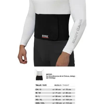 Faja Corta Ortopédica Body Care Talle 1