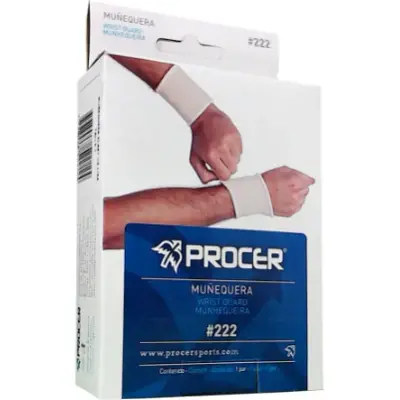 Muñequera Elástica Procer Talle 1 (x2)