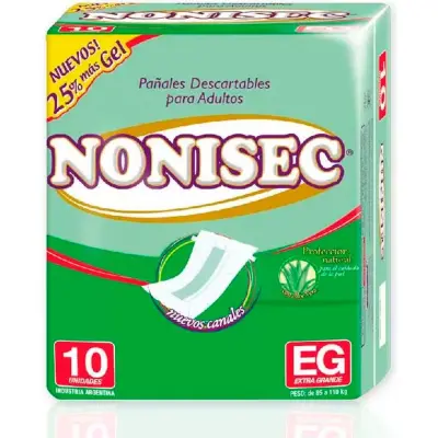 Pañales Noni Sec Extra Grande x10