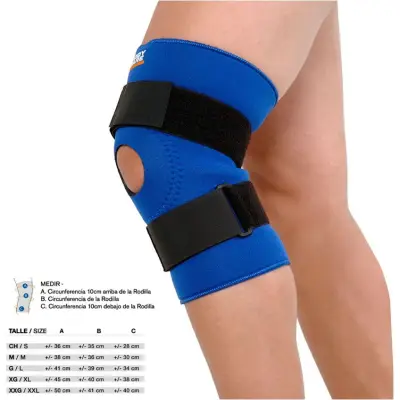 Rodillera Body Care SOS Rotuliana/Velcro Talle 1