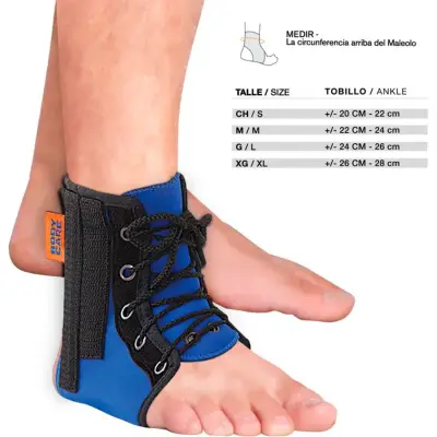 Tobillera Estabilizadora con Acordonado Body Care Talle 3