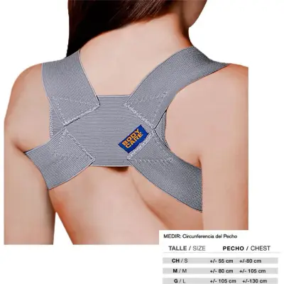 Espaldar Elástico Body Care Talle 1