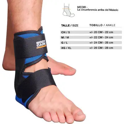 Tobillera Estabilizadora Body Care con Velcro Talle 2