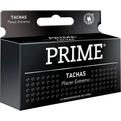 Preservativos Prime Texturados con Tachas x12