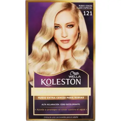 Kit de Coloración Koisleton Tono 121 Rubio Ceniza Claro
