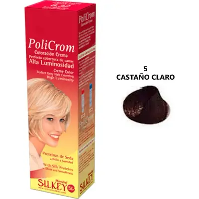 Coloración Capilar Silkey Policrom Tono 5 x 47 g