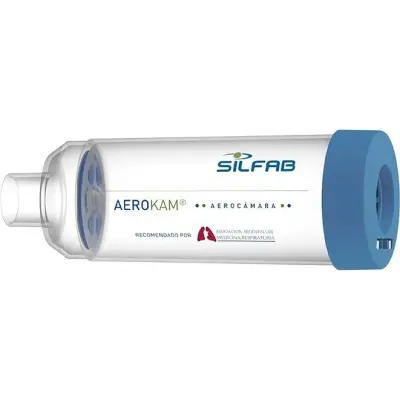 Aerocámara Silfab con Adaptador Bucal