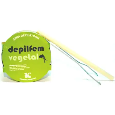 Cera Depilatoria Depilfem Vegetal 180 g